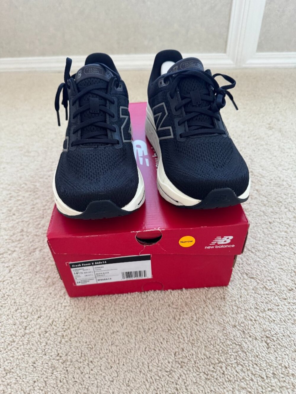 New Balance Fresh Foam X 860v14-Women's 10.5 Narrow (AA) NEW